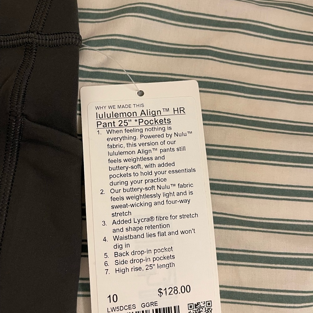 Lululemon pant. Size 10.